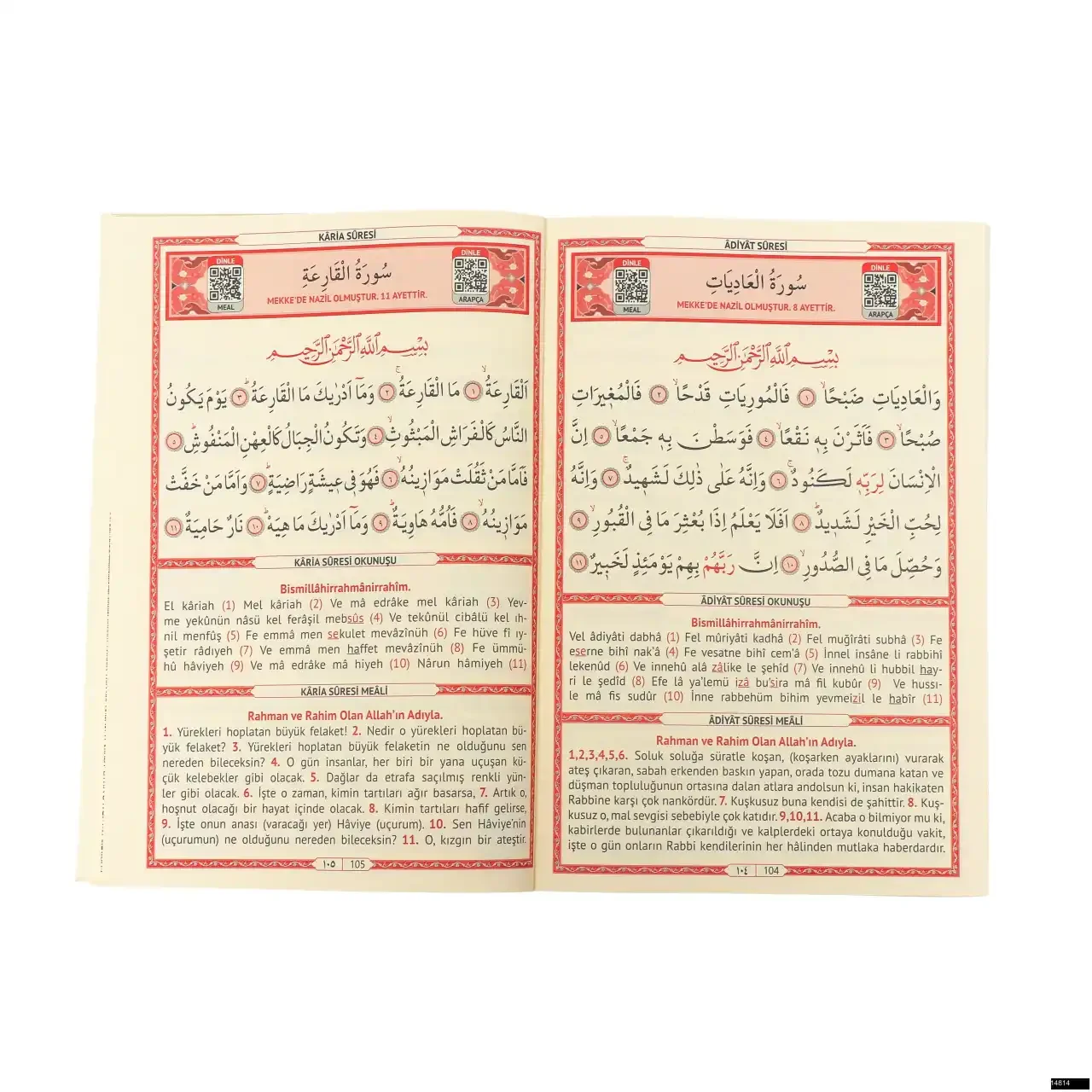 Orta Boy 128 Sayfa 3 Özellikli Termo Deri Yasin